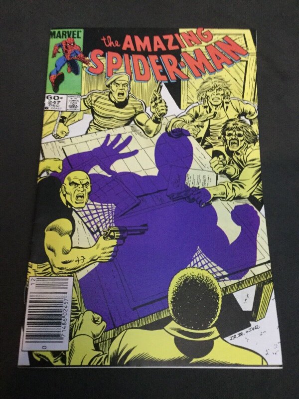 Amazing Spider-Man 247 Nm- Near Mint- Newsstand Marvel Comics