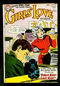 Girls' Love Stories #104 1964- 1st APRIL O'DAY- DC Romance- VG