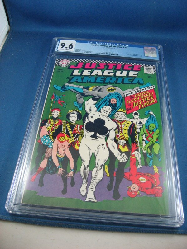 JUSTICE LEAGUE OF AMERICA 54 CGC 9.6 DC 1967