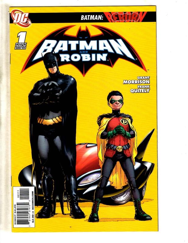 Lot Of 6 DC Comics Batman & Robin 1 10 11 13 124 + All Star Batman # 1 MK7