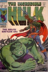 Incredible Hulk (1968 series)  #112, VG- (Stock photo)