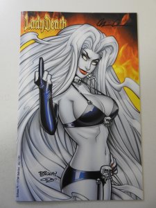Lady Death Echoes #1 FTW Edition NM Condition! Signed W/ COA!