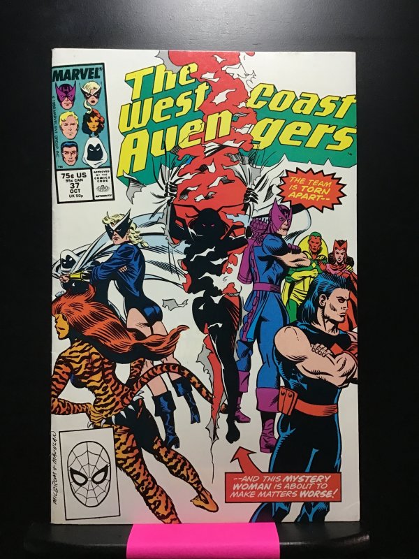 West Coast Avengers #37 Direct Edition (1988)