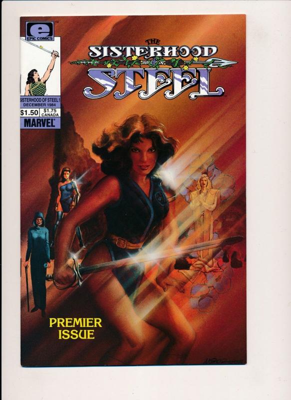 Epic/Marvel Comics The Sisterhood of Steel #1  ~ F/VF (HX877A1) 