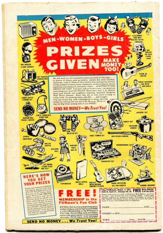 MAD #20 1955-HUMOR IN A JUGULAR VEIN! GOLDEN AGE G/VG