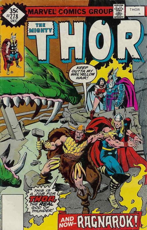 Thor #278 VF; Marvel | save on shipping - details inside