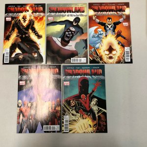 Shadowland (2010) #1 2 3 4 5 (VF+/NM) Complete Set Billy Tan art Daredevil