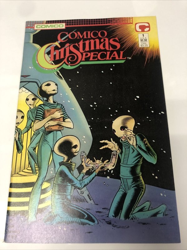 Comico Christmas Special (1988) # 1 (NM) Variant Cover  • Dave Stevens • Wheeler