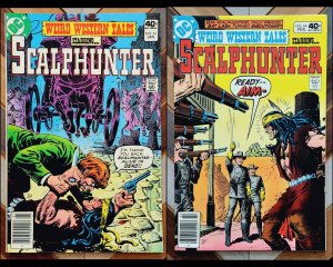 WEIRD WESTERN TALES #63-64 (DC 1980) Featuring SCALPHUNTER High Grade Set of 2