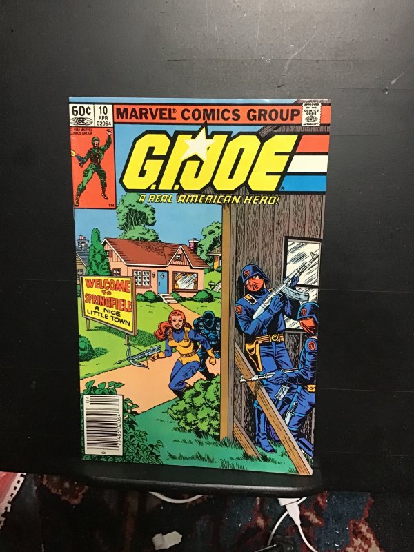 G.I. Joe: A Real American Hero #10 (1983) High-grade 10th issue key VF/NM Wow