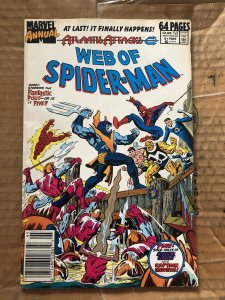 Web of Spider-Man Annual #5 Newsstand Edition (1989)