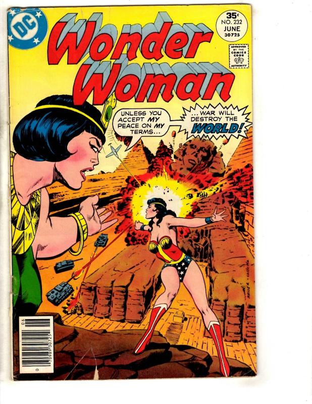 Wonder Woman # 232 FN DC Comic Book Batman Superman Justice League Flash J290