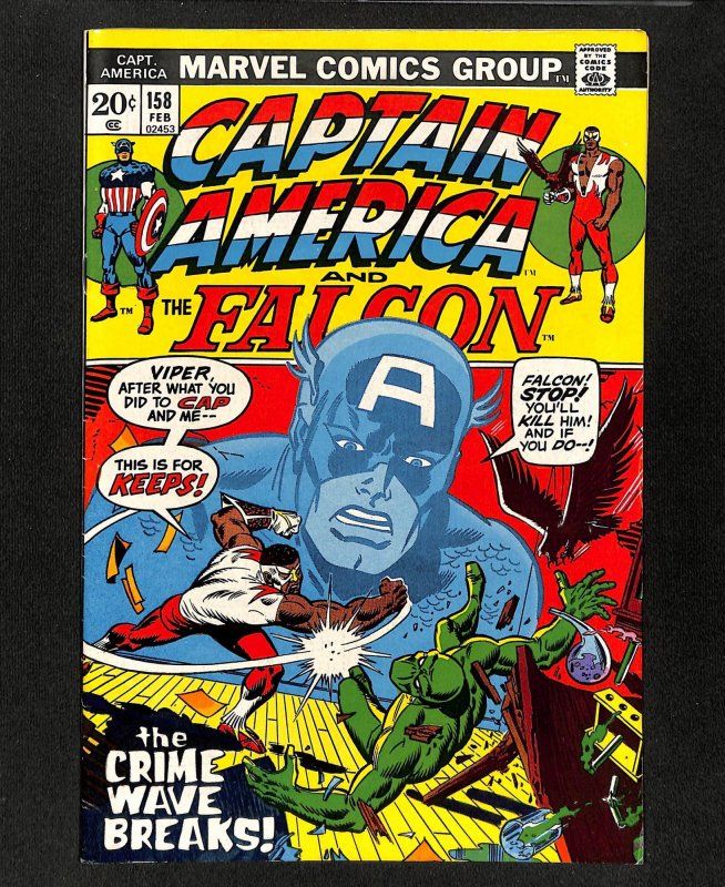 Captain America #158