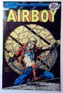 Airboy #8 (1986) Eclipse Comics 1st Print Comic Book