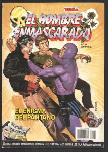 EL Hombre Enmascarado #26 1988-Colosus-Magazine format-Color interior-Spanish...
