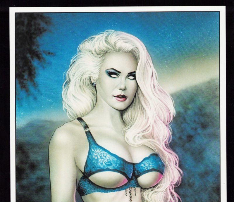 Lady Death: Malevolent Decimation #1 Variant Cover 11 x 17 Print 2x Signatures