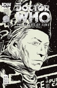 Doctor Who Prisoners Of Time #1 DF EXCLUSIVE B&W COVER W/COA NM.