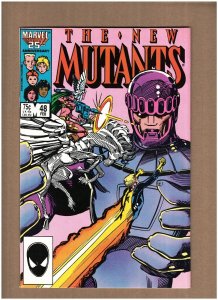 New Mutants #48 Marvel Comics 1987 Claremont Days of Future Past VF/NM 9.0