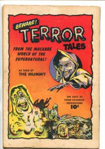 STRANGE SUSPENSE STORIES #2-1952-FAWCETT-HORROR-DEMONS-WEIRD MENACE-vg minus