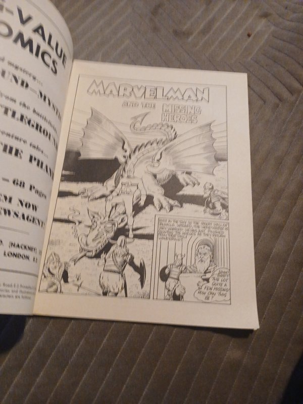Marvelman 353 Uk L Miller And Sons 1954 Golden Age Superhero