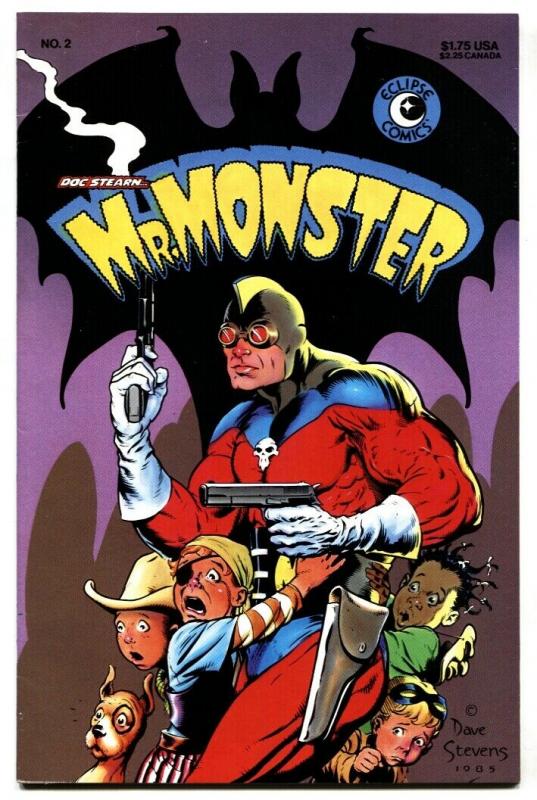 DOC STEARNS MR MONSTER #2 1985 DAVE STEVENS cover art-VF/NM