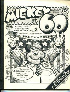 Mickey At 60 #2 1996-Mickey Mouse parody-signed by William Stout -FN