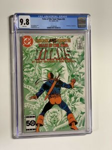Tales Of The Teen Titans 55 Cgc 9.8 Dc Comics Copper Age 