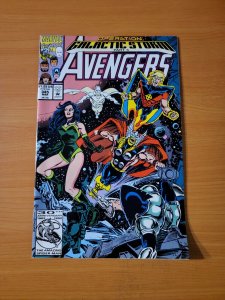 Avengers #345 Direct Market Edition ~ NEAR MINT NM ~ 1992 Marvel Comics