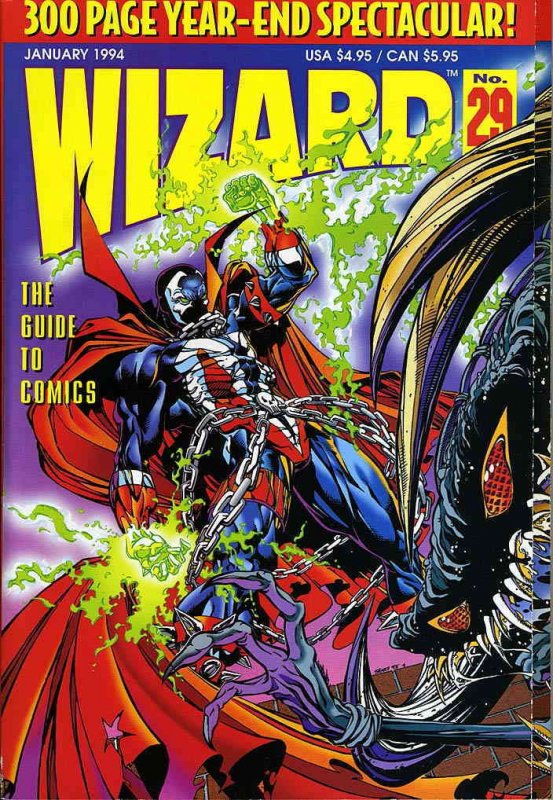 Wizard: The Comics Magazine #29 (with poster) VF ; Wizard | with Sam Kieth Maxx 