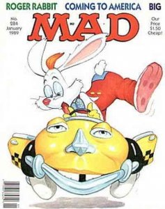 Mad #284 GD ; E.C | low grade comic January 1989 Roger Rabbit magazine