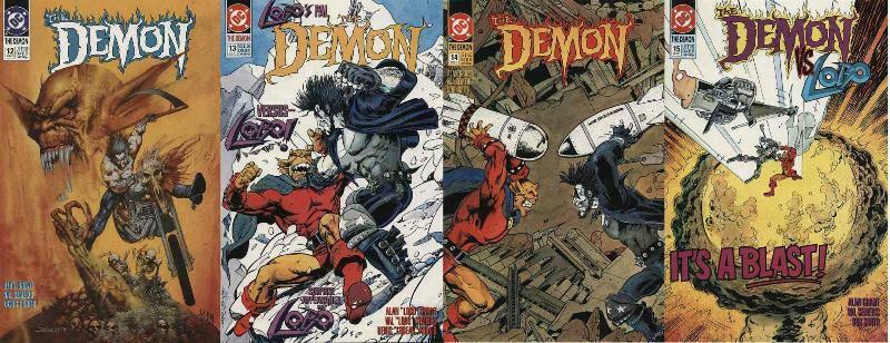 DEMON (1990) 12-15  vs LOBO what more could you ask for?