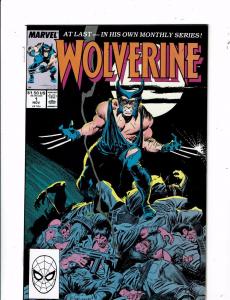Wolverine # 1 NM 1st Print Marvel Comic Book X-Men 1st Solo Issue Claremont BF4