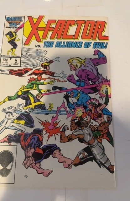 X-Factor #5 (1986)Cameo of Apoclypse