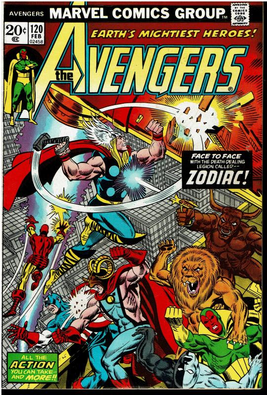 Avengers #120, 4.0 or Better