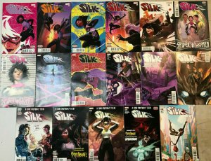 SILK#2-18 VF/NM LOT 2016 (17 BOOKS) MARVEL COMICS