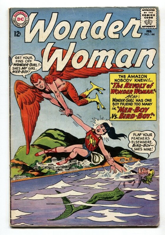 WONDER WOMAN #144 comic book-WONDER GIRL COVER bargain