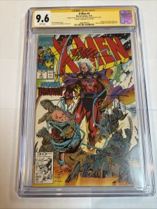 X-Men (1991) # 2 (CGC 9.6) Signed By Jim Lee * Chris Claremont * Scott Williams