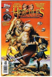 HERCULES  LEGENDARY JOURNEYS #5, NM+, TV, Xena, 1996, Topps