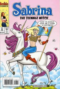 Sabrina (Vol. 2) #48 VF/NM ; Archie | Unicorn Cover Teenage Witch