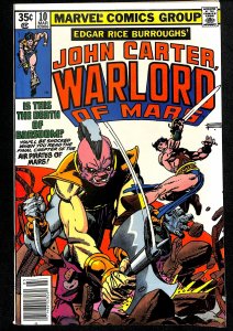 John Carter Warlord of Mars #10 (1978)