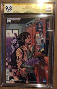 1ST APPEARANCE NAOMI #1 CGC 9.8 NM+/M 1st Print SIGNED Bendis Lupacchino Variant