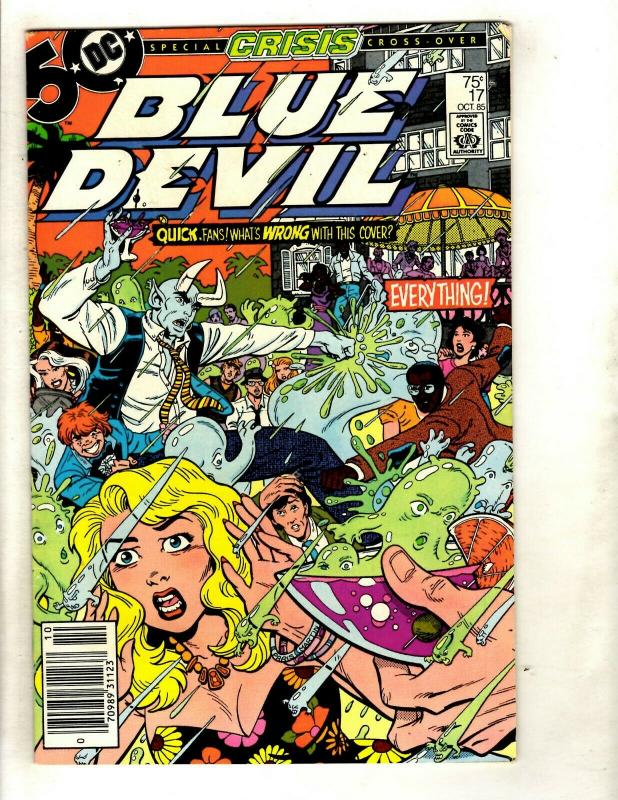 12 Blue Devil DC Comics # 1 2 3 4 5 11 12 13 14 15 16 17  EK4