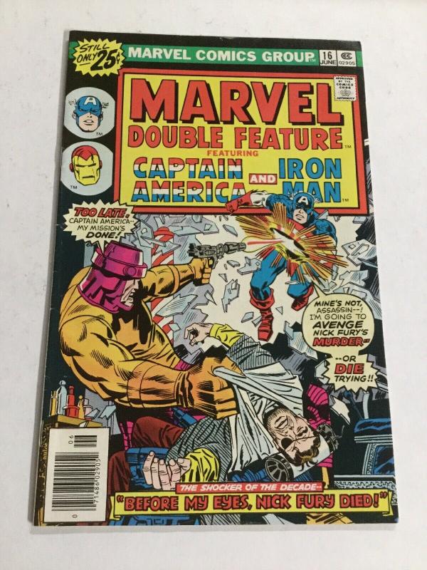 Marvel Double Feature 16 Fn Fine 6.0 Marvel Comics