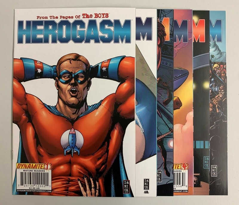 The Boys Herogasm #1-6 (Dynamite 2009) Garth Ennis 1st Soldier Boy (8.5+)