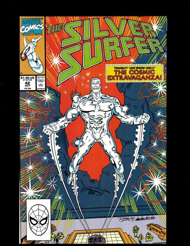 9 Comics Silver Surfer 6 42 92 102 Warlock 1 Annual 3 Micronauts 1 +MORE HJ11