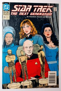 Star Trek: The Next Generation #21 (VF, 1991) NEWSSTAND