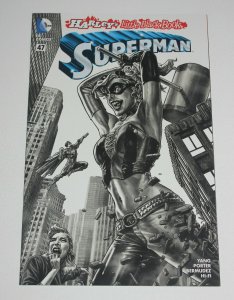 SUPERMAN #47 2016 DC 52 HARLEY'S LITTLE BLACK BOOK BERMEJO VARIANT COVER NM+