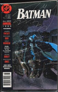 Batman Annual #13 Newsstand Edition (1989) Batman