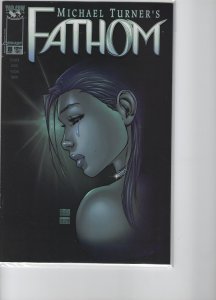 1999 IMAGE COMICS MICHAEL TURNER'S FATHOM #8 MICHAEL TURNER COVER NOS NM