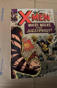 The X-Men #13 (1965)where walks the juggernaut see description